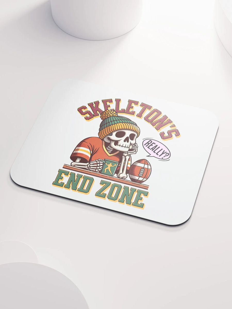 Skeletons End Zone Football Mouse Pad product image (3)