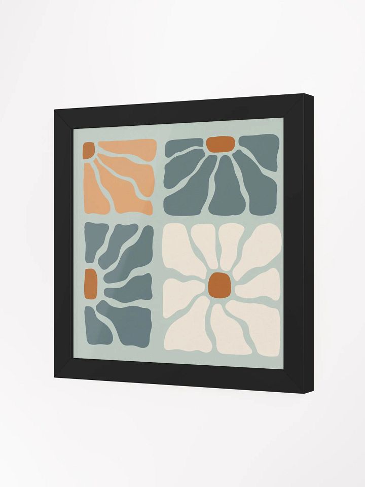 Patterned Bloom - Framed Poster product image (2)