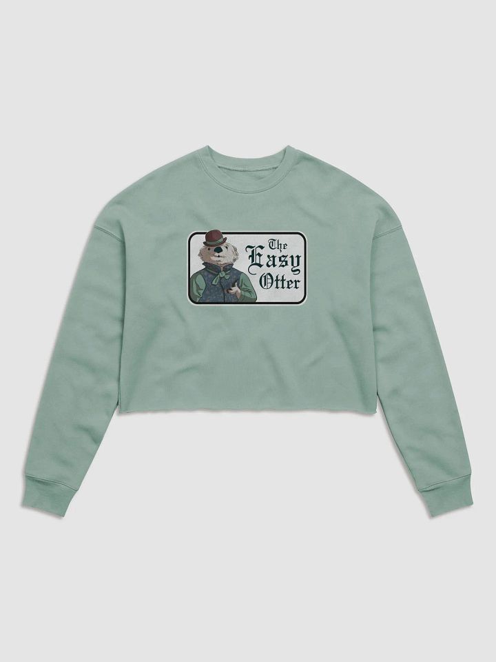 Easy Otter Pub Cropped Sweatshirt product image (1)