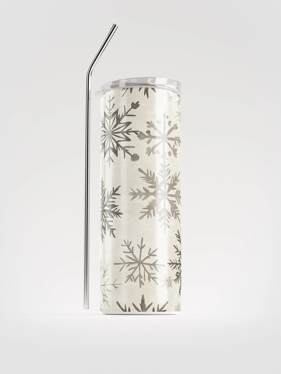 Vintage Snowflakes Stainless Steel Tumbler product image (1)