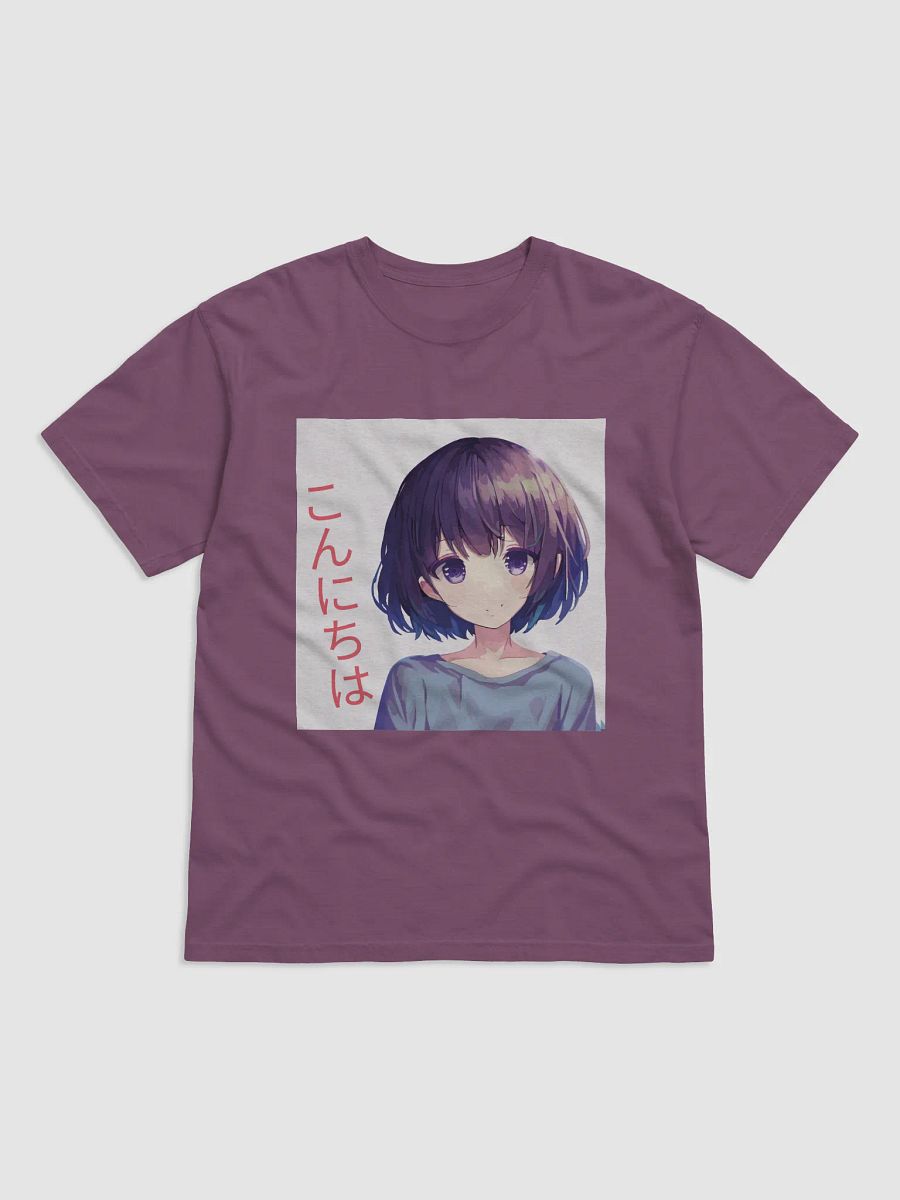 Kawaii Anime Girl Printed T-Shirt - Japanese Aesthetic Casual Unisex Tee product image (1)
