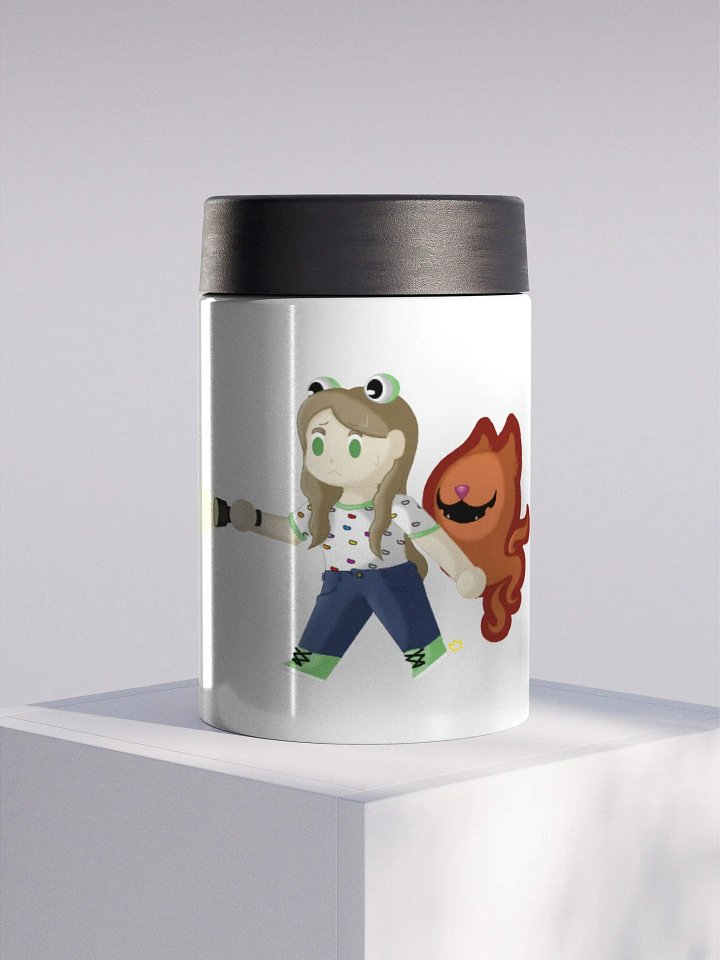 Smol Bean in the dark koozie product image (2)
