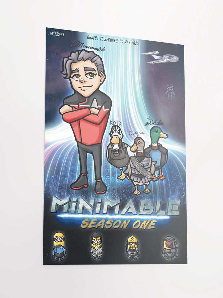 Minimable Season One Poster 12" x 18" product image (2)