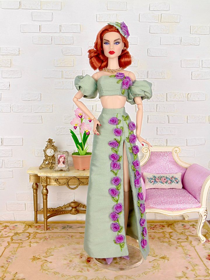Adeline OOAK fashion for 12” fashion dolls product image (1)