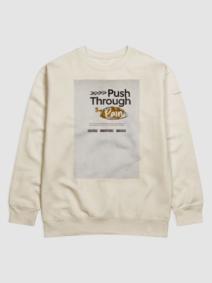 Push through the pain Sweatshirts product image (1)