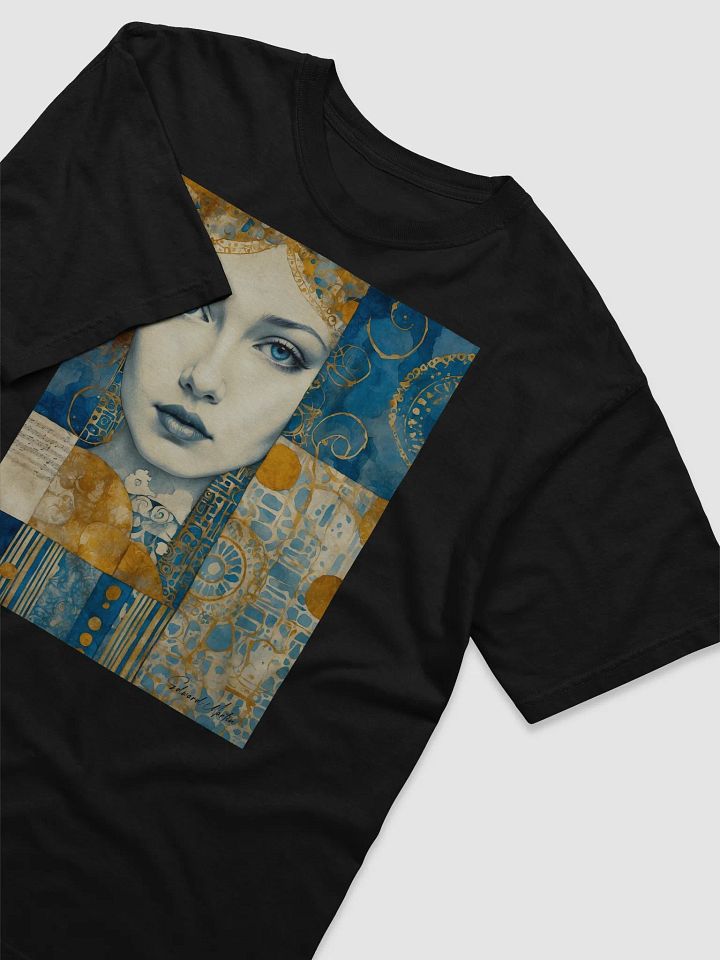Ethereal Beauty Abstract Portrait T-Shirt product image (1)