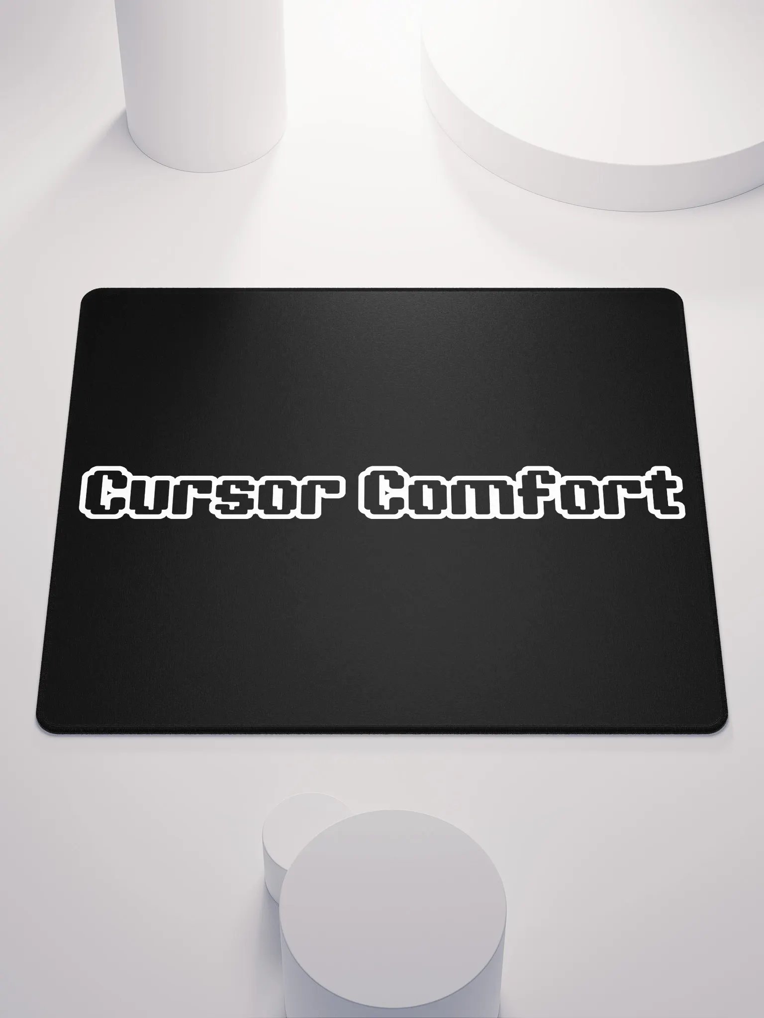 CURSOR COMFORT (Black Gaming pad & Desk Mat) product image (1)