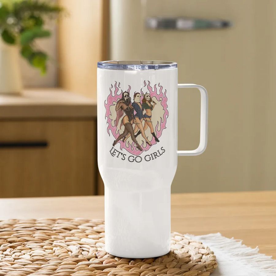 Horror Pin-up Trio Travel Mug product image (3)