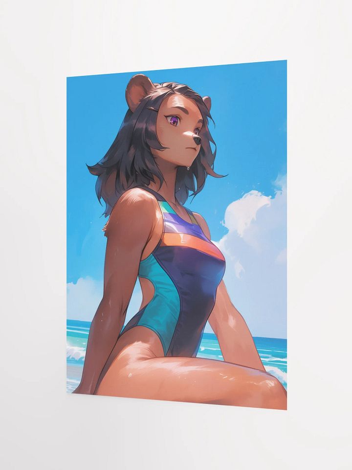 Bear Beach Babe Poster product image (3)