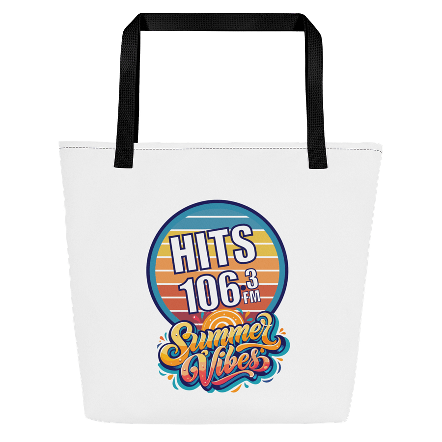 Hits Summer Vibes Large Tote Bag product image (2)