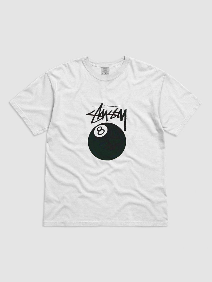 Monochrome 8-Ball Stylized T-Shirt product image (4)