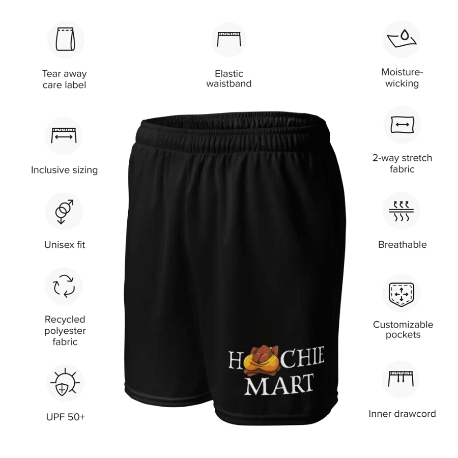 Hoochie Mart Unisex Mesh Shorts product image (10)