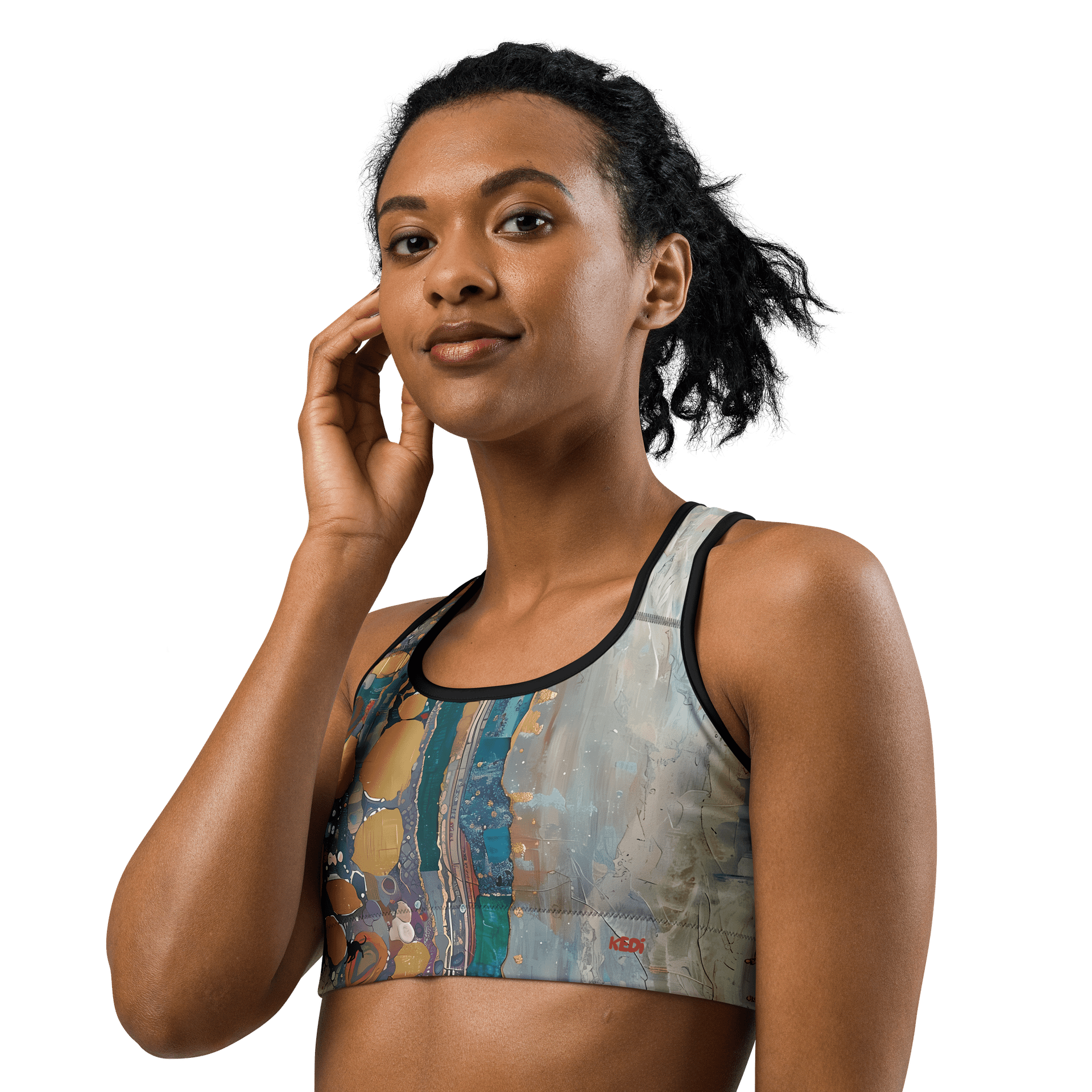 Vibrant Yoga Cat Collection Sports Bra product image (2)