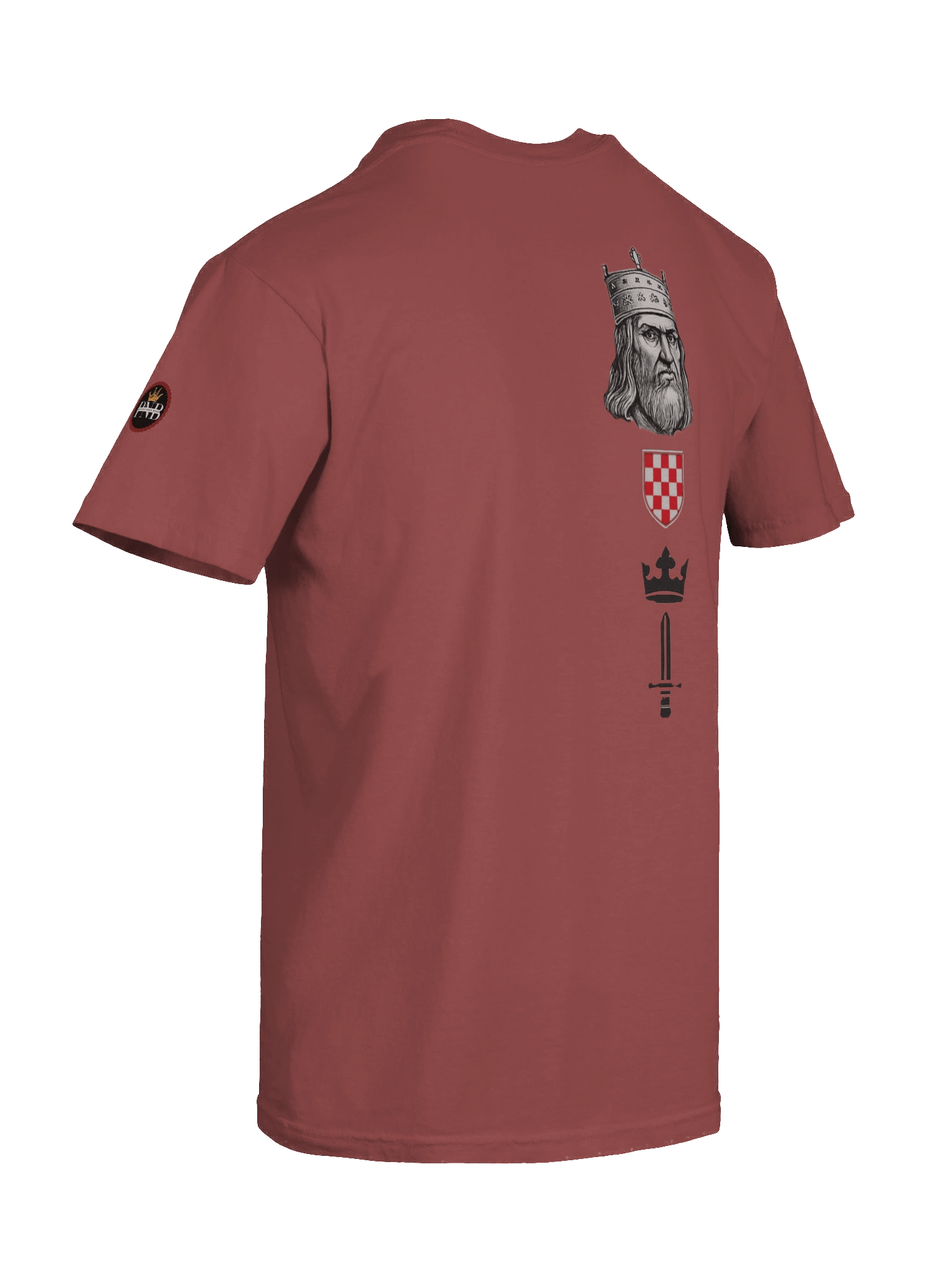 Kralj Tomislav Crowned King T-Shirt product image (37)
