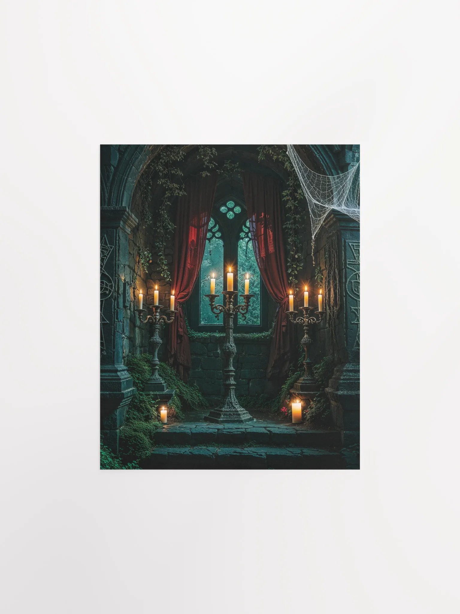 Gothic Window Ambiance Poster product image (4)