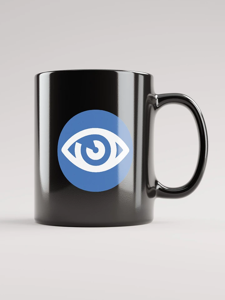 Circle Logo Coffee Mug - Black product image (1)