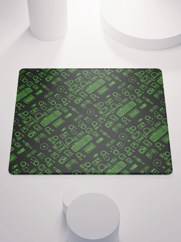 Neon Green Devices Mouse Pad (Thin) product image (1)