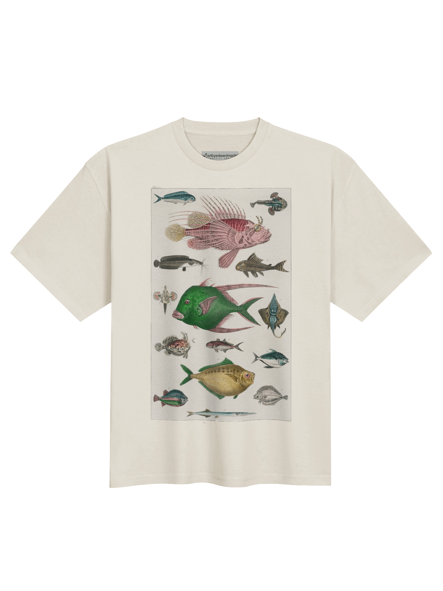 Aquatic Specimens Oversized Tee product image (2)
