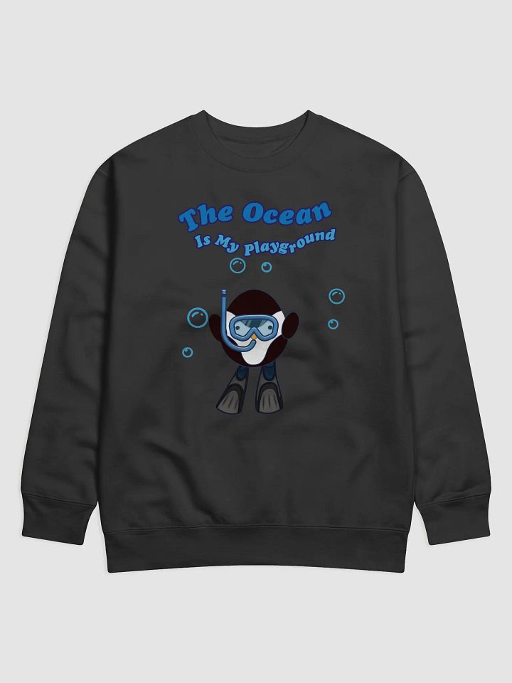 Ocean Playground Scuba Penguin Sweatshirt product image (1)