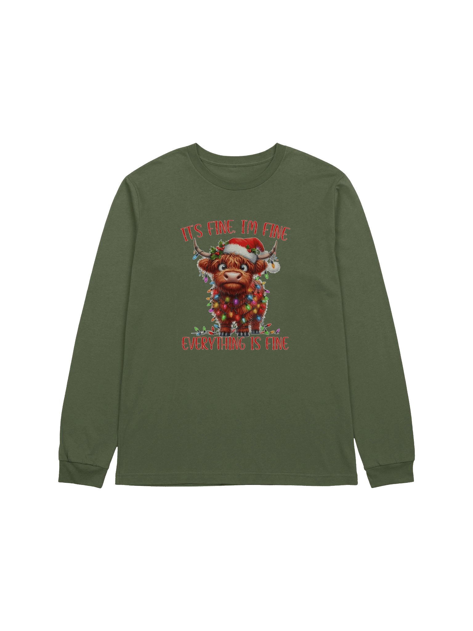 "This is Fine" Holiday Highland 3 product image (17)