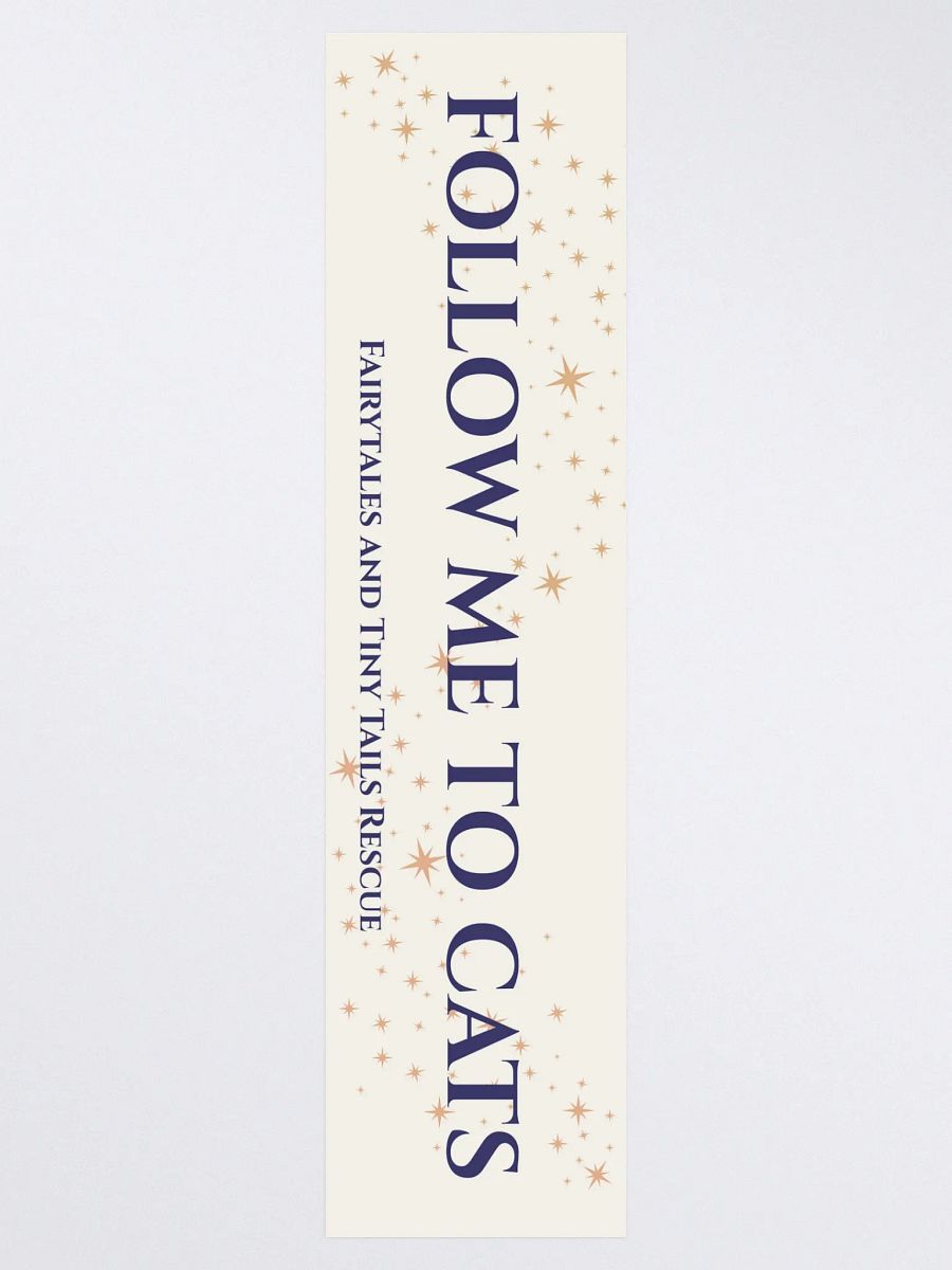 Follow Me to Cats Car Decal product image (3)