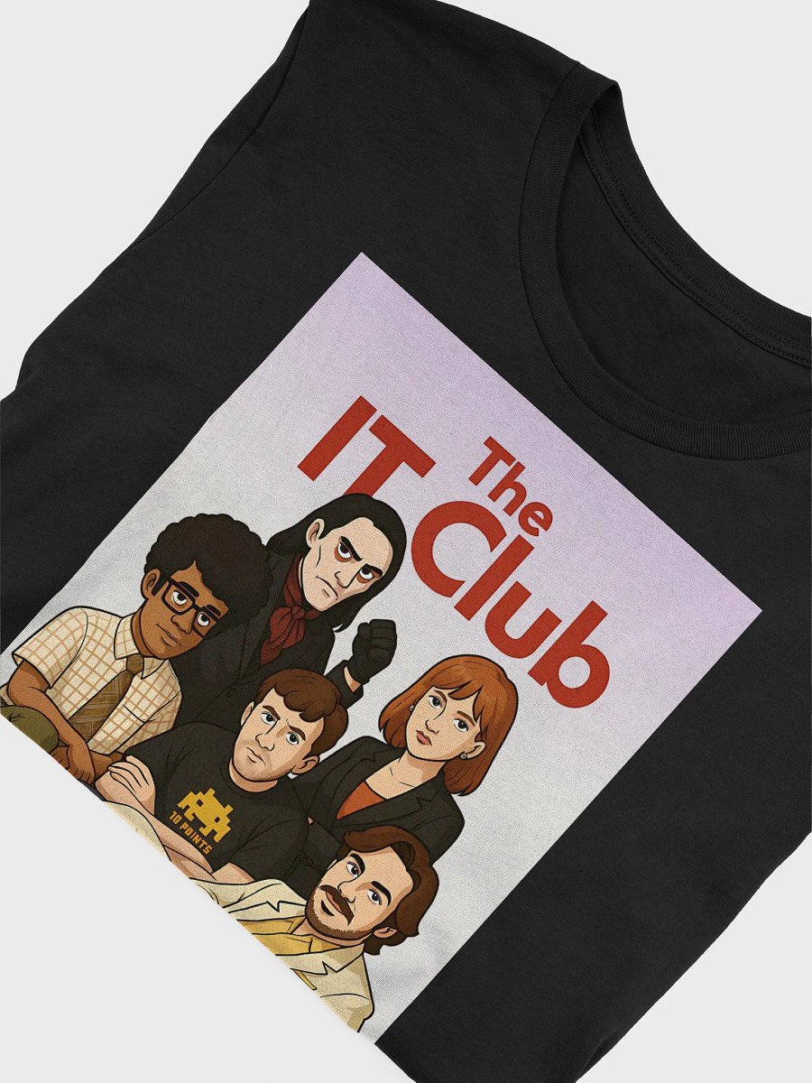 The IT Club T-Shirt – Bella+Canvas Supersoft Sitcom x 80s Movie Mashup Tee product image (3)