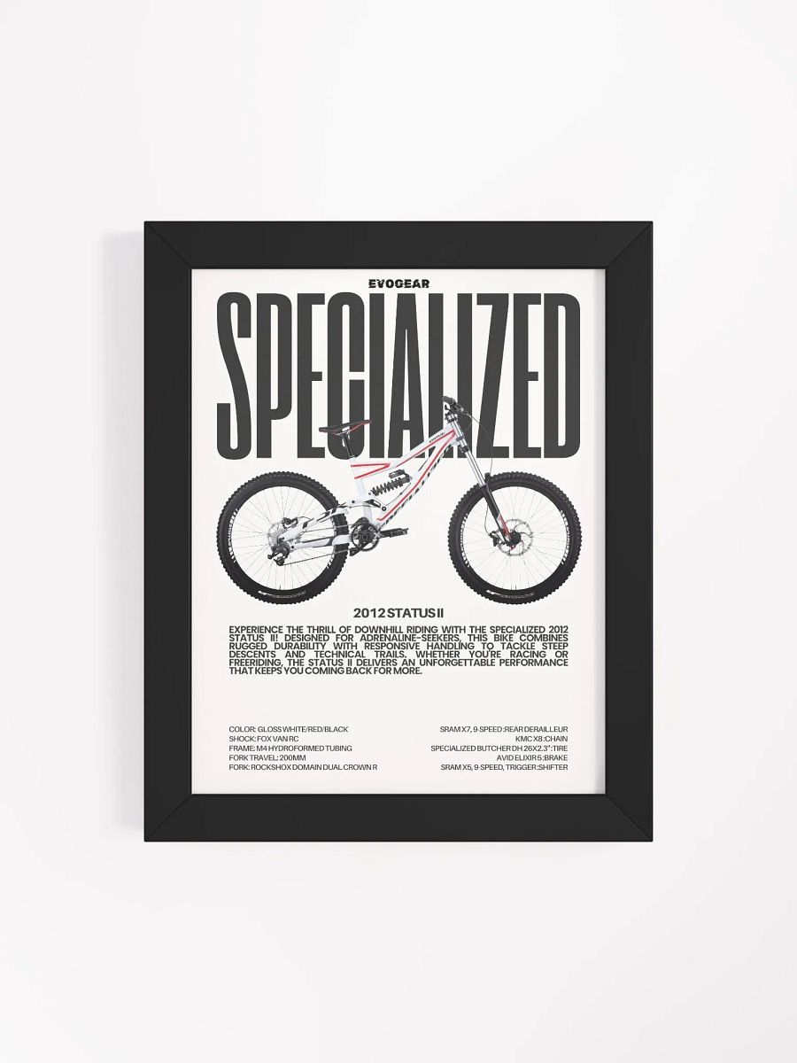 Specialized 2012 Status II Frame product image (20)