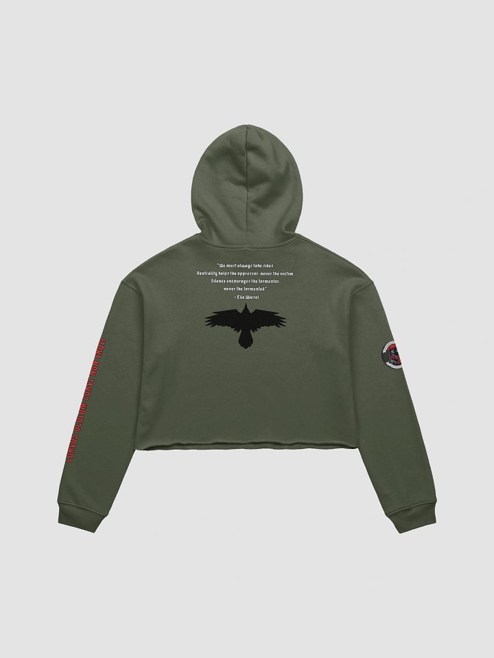 This is Not a Protest Crop Hoodie product image (2)