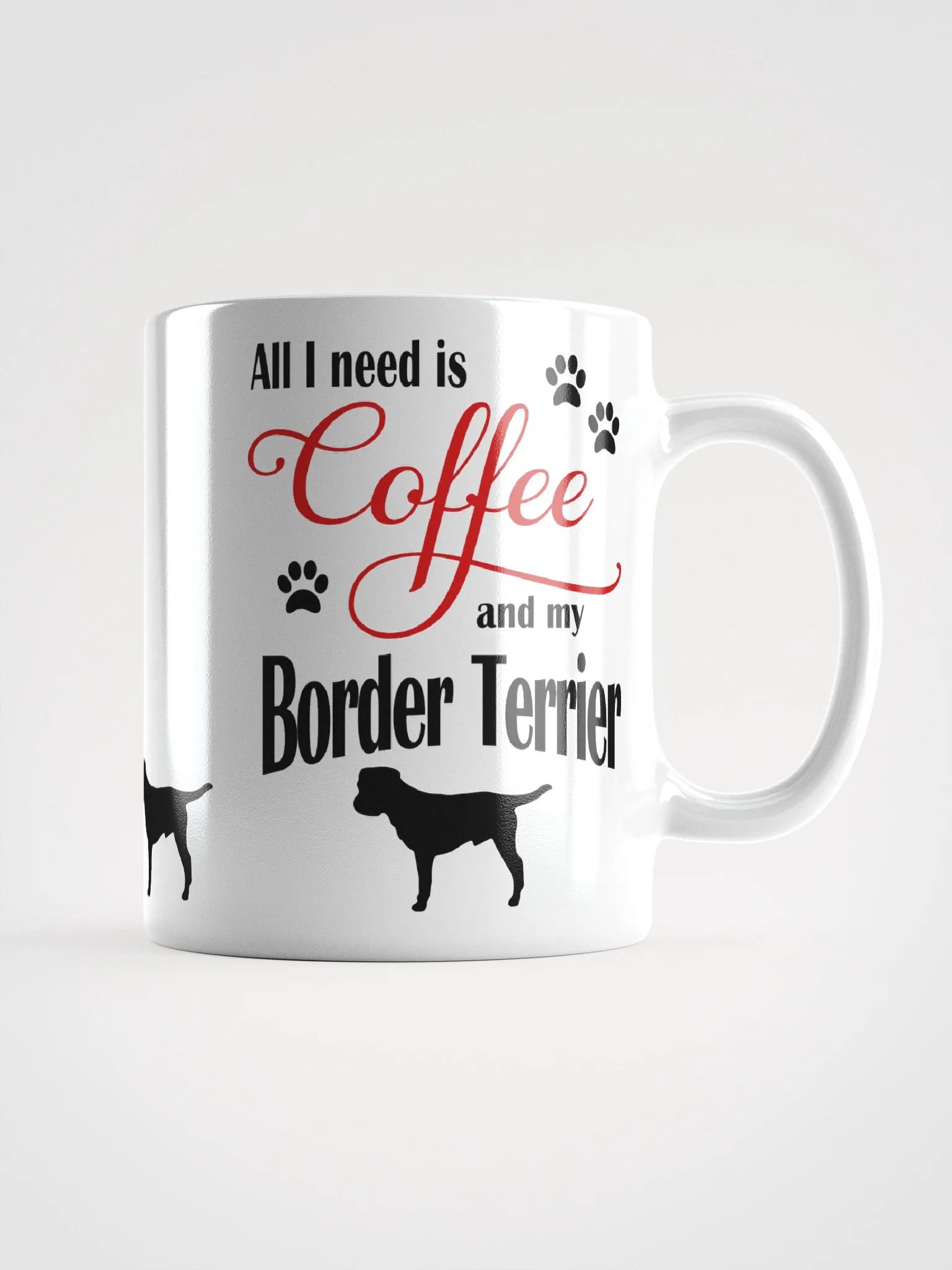 Coffee and my Border Terrier Mug product image (1)