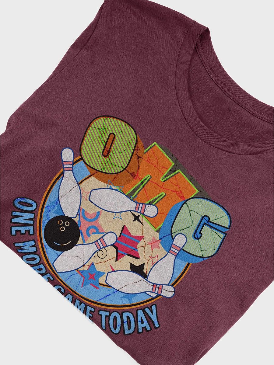 OMG One More Game Today Bowling Strike Again Graphic Tee product image (35)