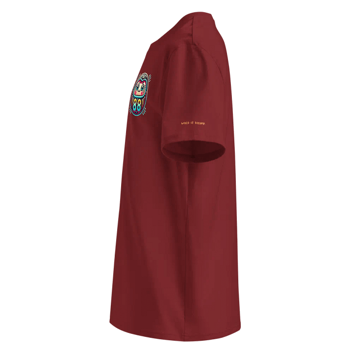 Prosperity 88 Organic Cotton Daruma Doll Unisex T-Shirt product image (2)