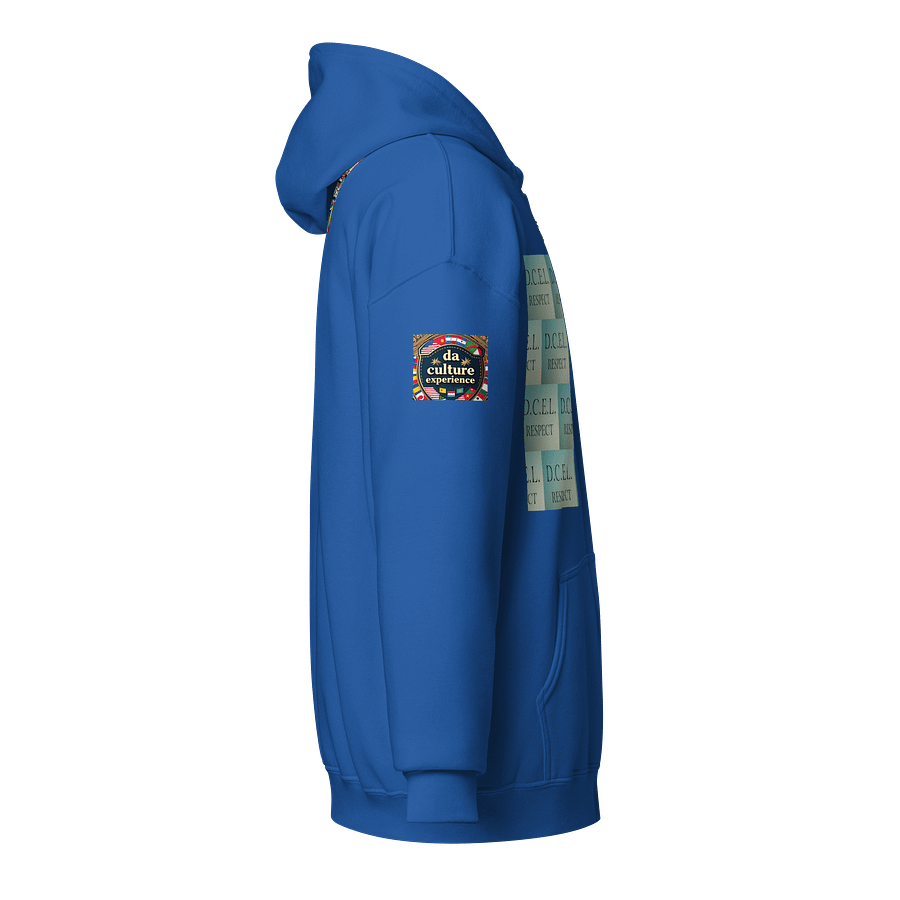 Unisex Da Culture, Experience Love! Zipper Hoodie product image (4)