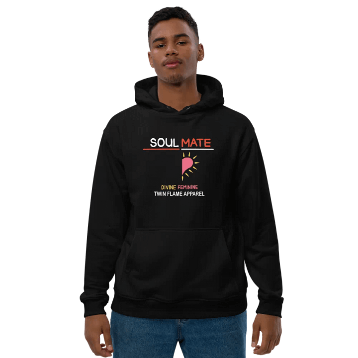 'Soul Mate - Divine Feminine' Premium Organic Cotton Eco Hoodie product image (1)