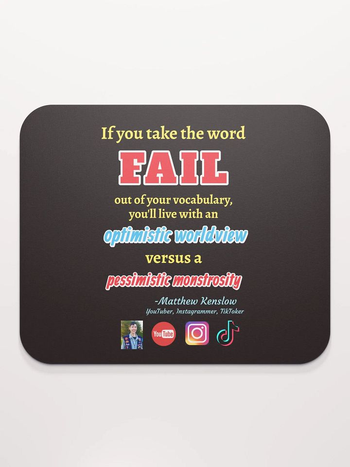 Mouse Pad [Quote 5] product image (1)
