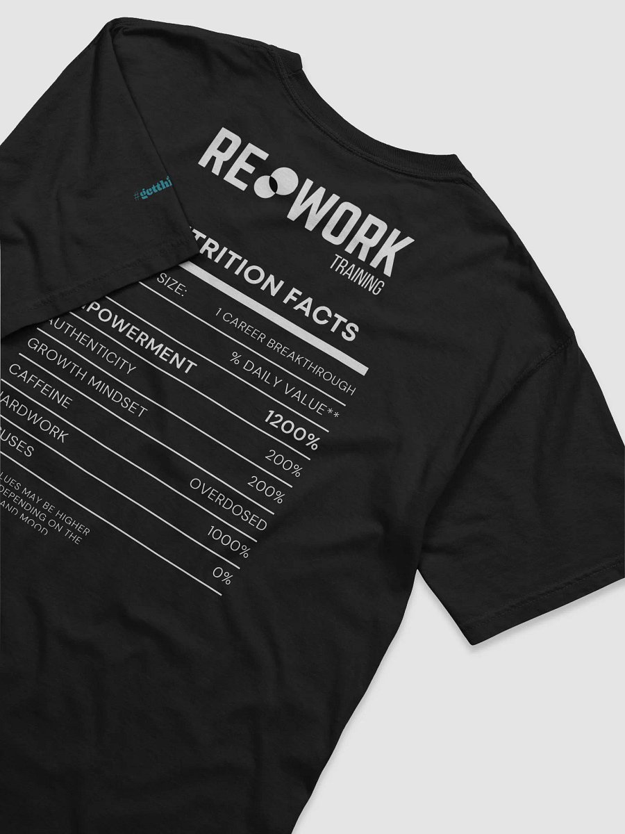re:WORK Nutrition Facts: Comfort Cotton Tee product image (4)