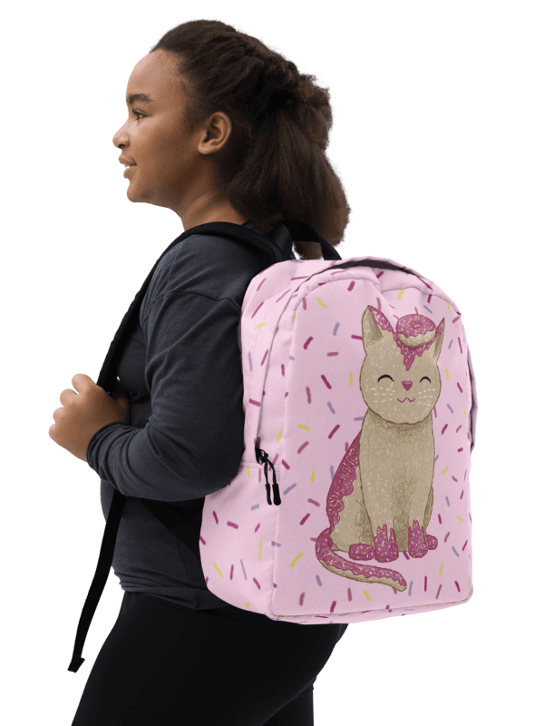 Lottie's Doughnut Cat Backpack - Pink product image (2)
