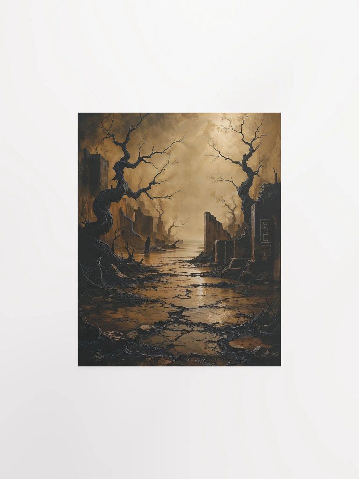 Desolate Path Matte Poster product image (13)
