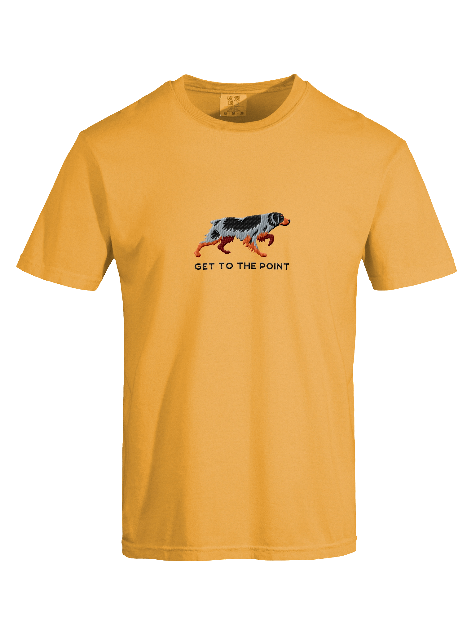 Get to the Point T-Shirt(Embroidered) of a Brittany Spaniel(Tricolor) product image (27)