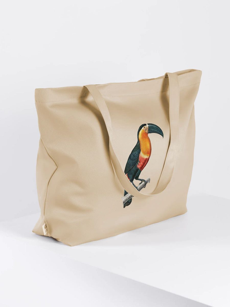 Vibrant Toucan Organic Tote product image (8)
