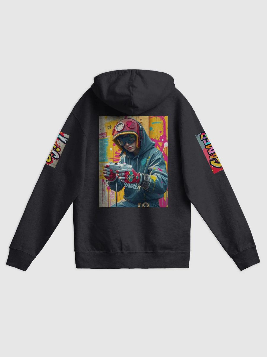 Urban Graffiti Zip-Up Hoodie product image (2)