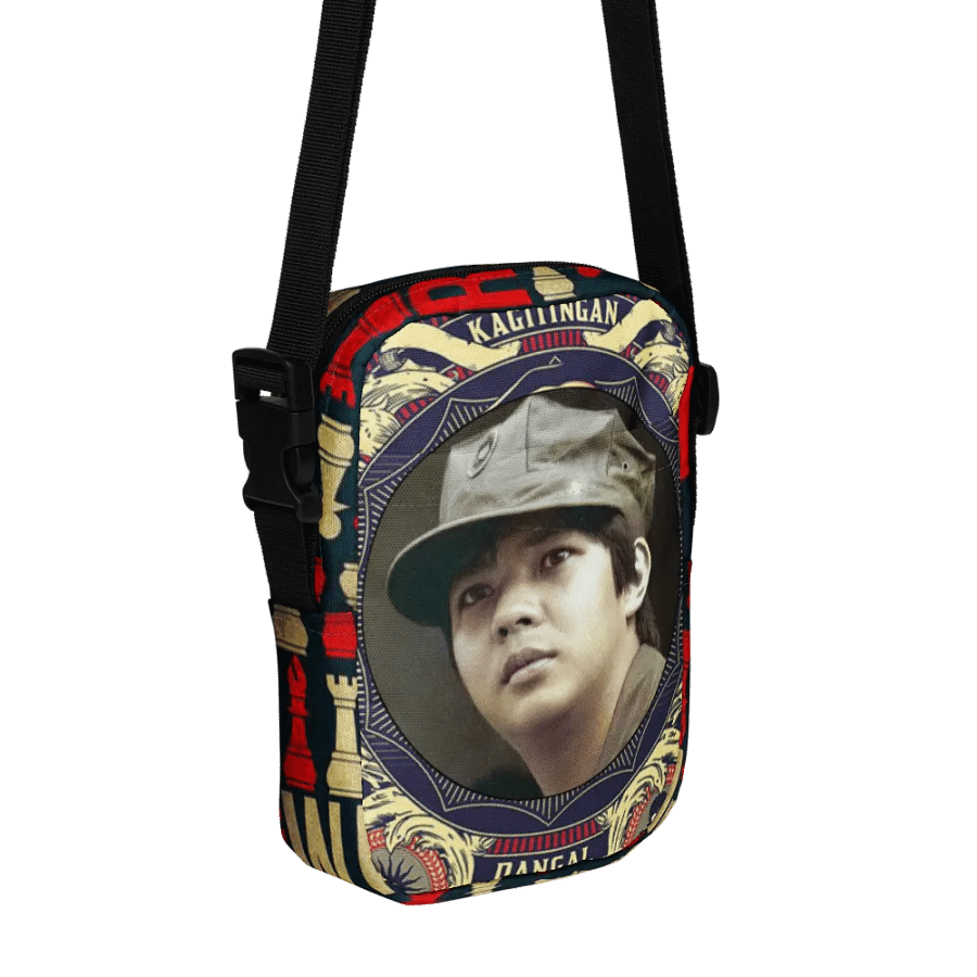 Buhay Tuklas President Bongbong Marcos Valor and Honor All-Over Print Crossbody Bag product image (7)