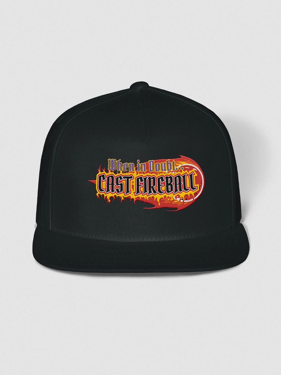 When in Doubt CAST FIREBALL cotton Snapback hat product image (2)