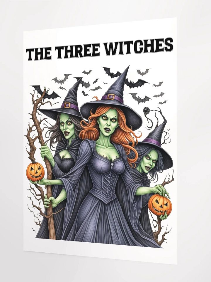 The Three Witches - Premium Matte Poster product image (2)