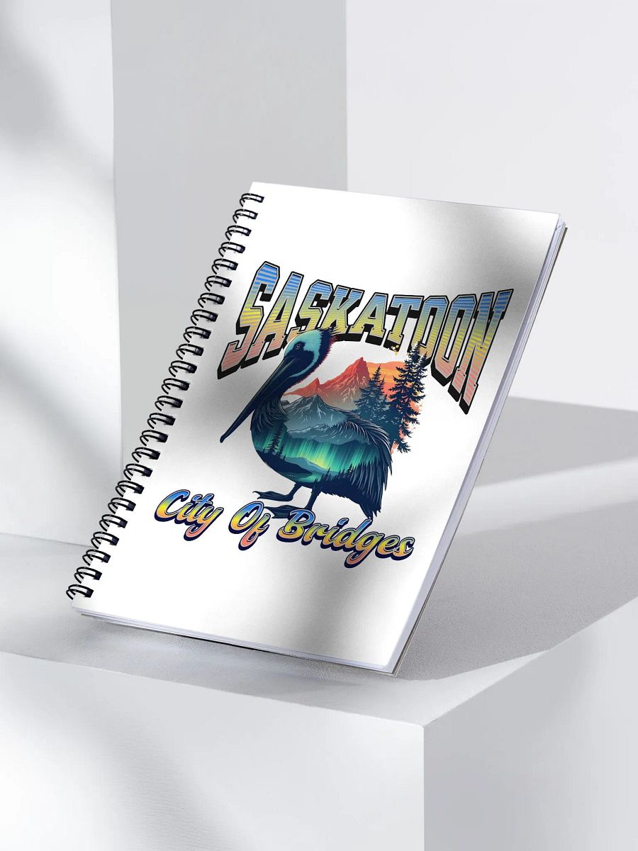 Saskatoon City Of Bridges Pelican Notebook product image (3)