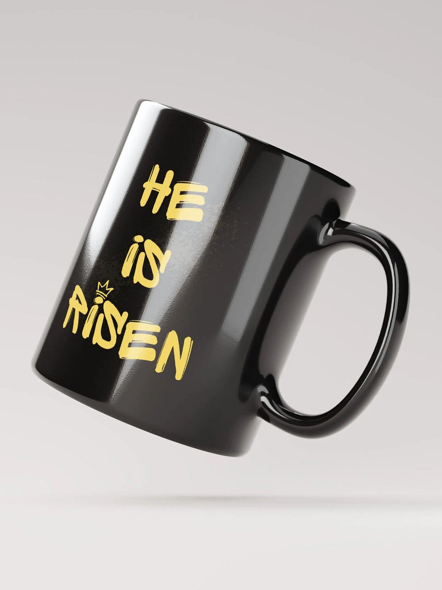 He is Risen Mug (Black) product image (2)