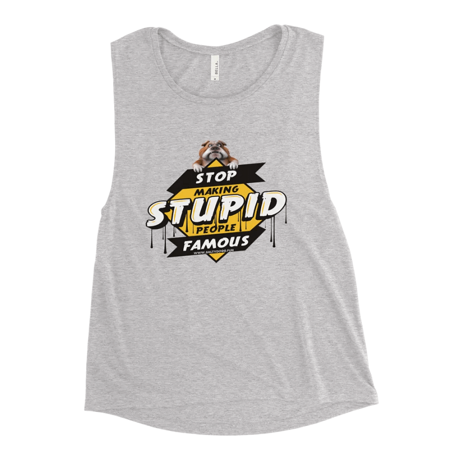 Stupid People Famous Tank product image (4)