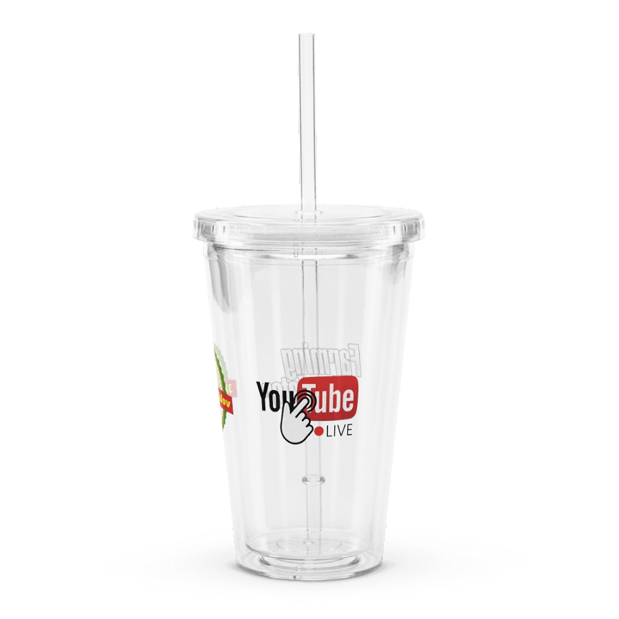 Průhledný plastový pohárek s dvojitou stěnou Spálov product image (4)