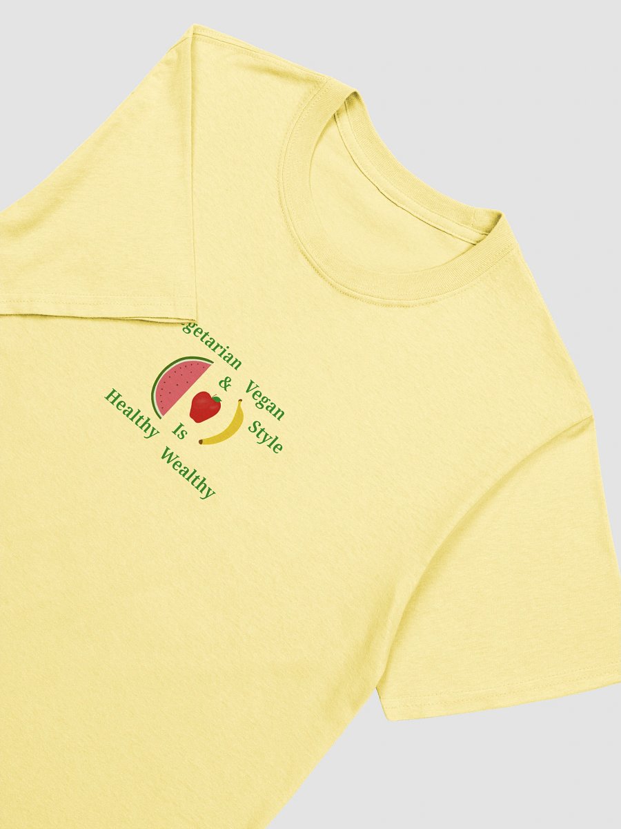 Healthy & Wealthy Vegetarian T-Shirt product image (7)