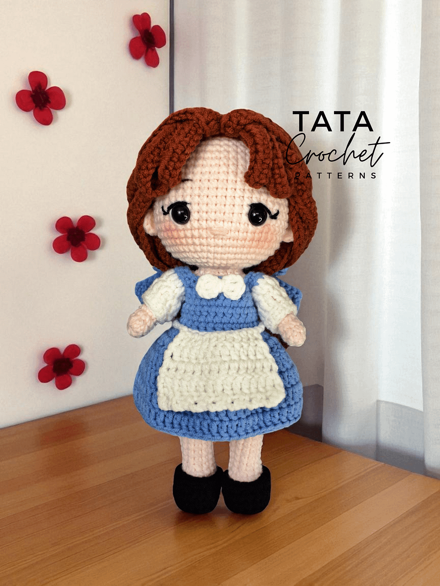 PDF -♡- Doll Dress Up & Transformation -♡- Belle Princess Amigurumi Crochet Pattern product image (5)