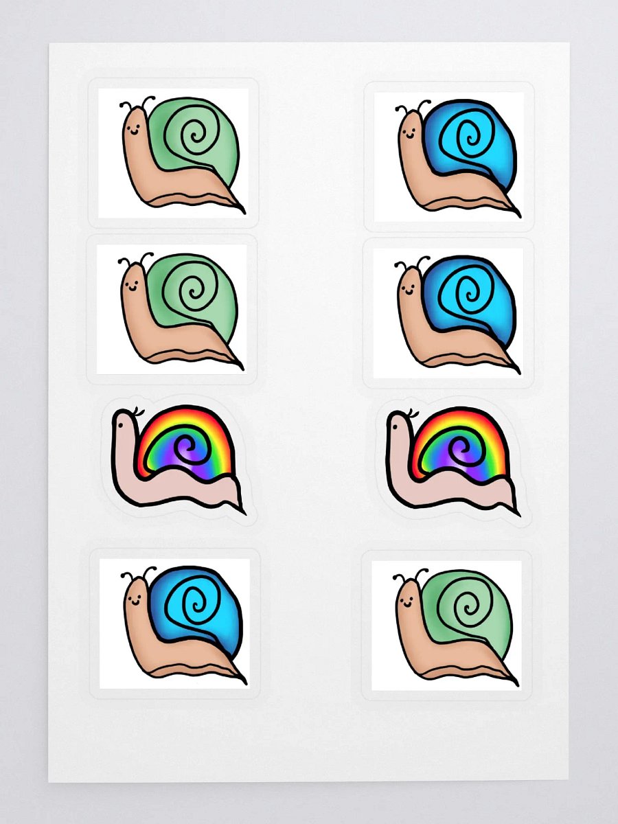 Snail Sticker Sheet product image (3)